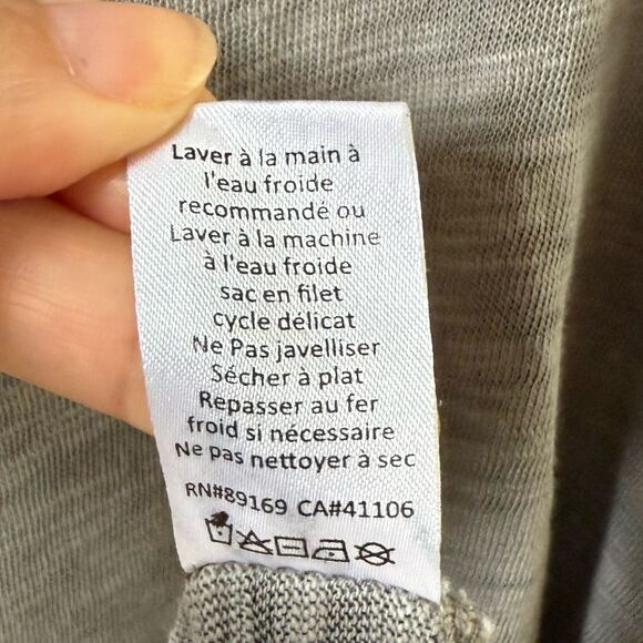 ATM Anthony Thomas Melillo Men's Distressed Ombre Long Sleeve Tee XL NWOT - Picture 5 of 12